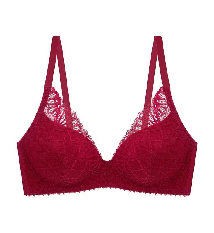 Style Shell Non-Wired Push Up Deep V Bra