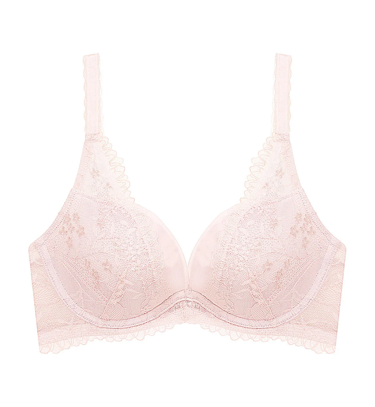 Tri-Air Lite Delight Wired Push Up Deep V Bra