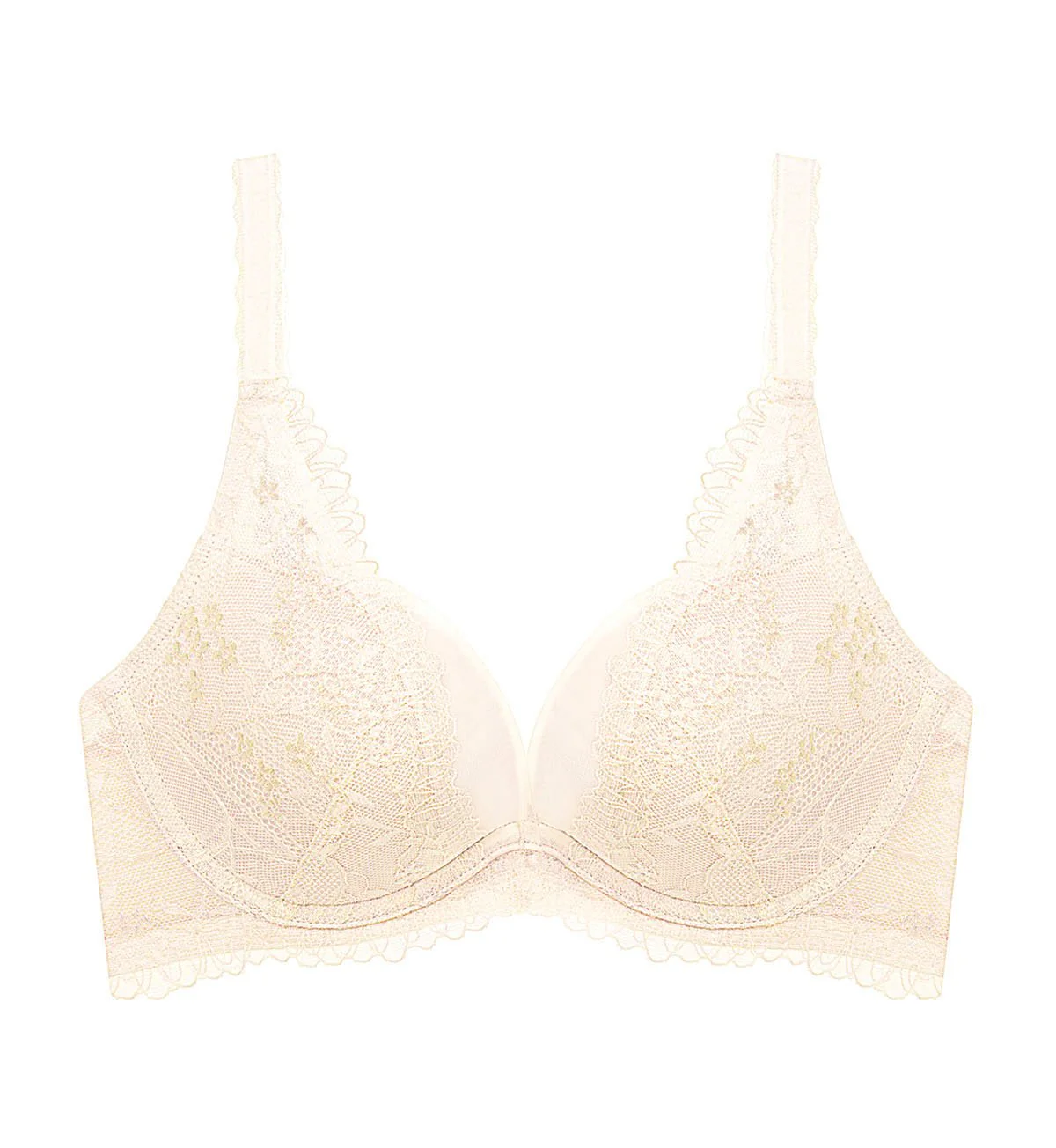 Tri-Air Lite Delight Wired Push Up Deep V Bra