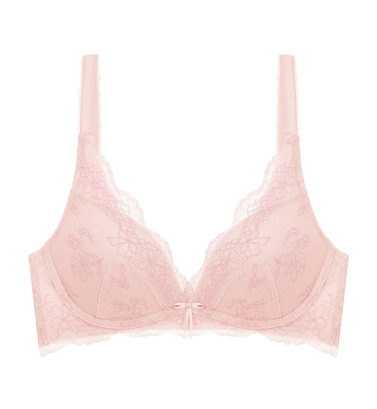 Tri-Air Lite Luna Non-Wired Push Up Deep V Bra